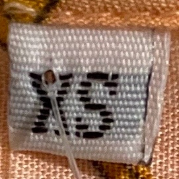 BTFBM Women's Extra Small Orange Floral Short Sleeve Midi Dress - Picture 13 of 14